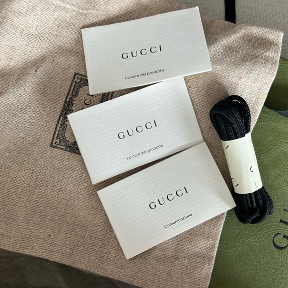 GUCCI Women's GG Crystal Embellished Run Sneakers - Picture 14 of 17